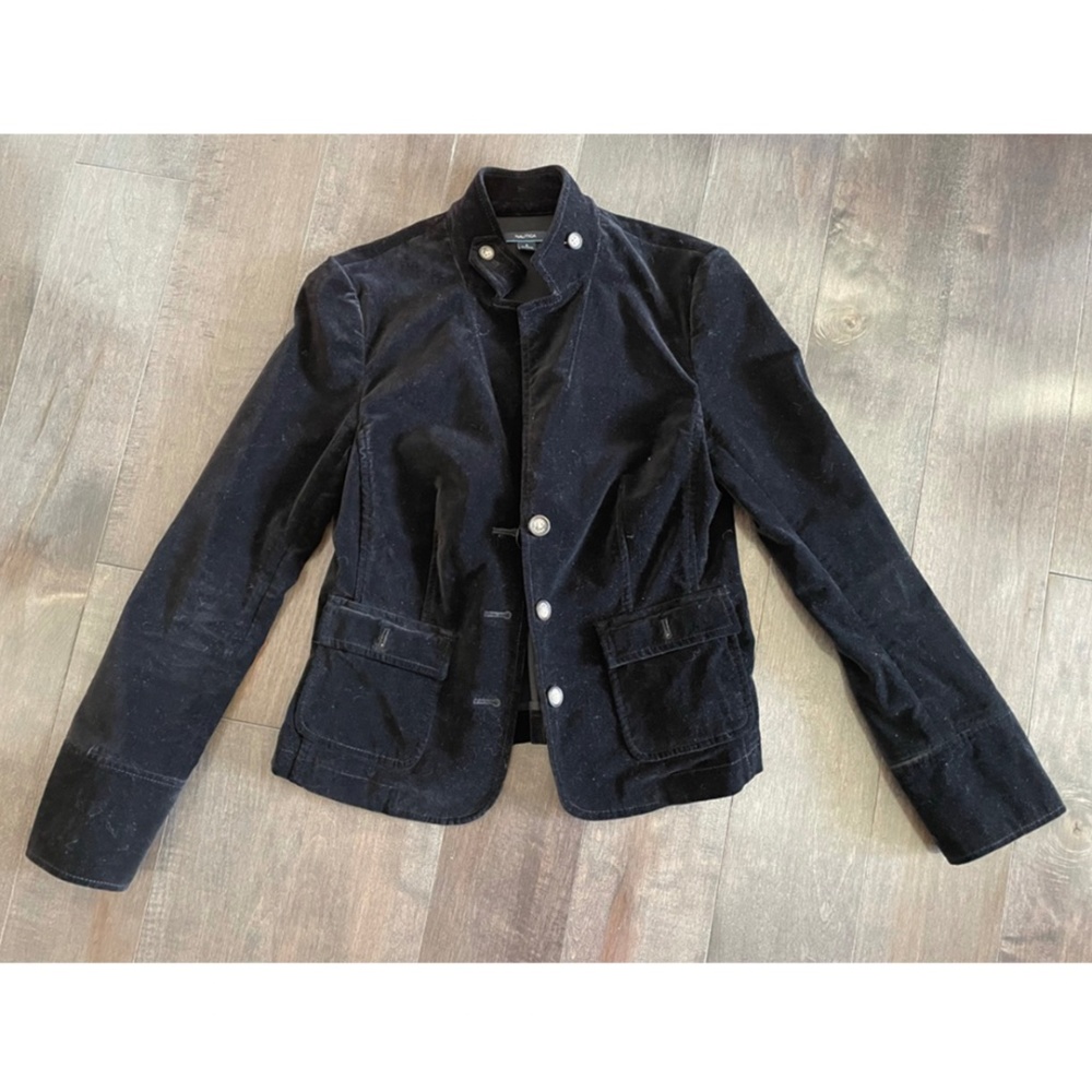 Black Velvet Coat